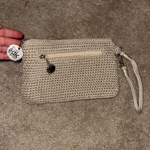 The Sak Beige Small Pouch